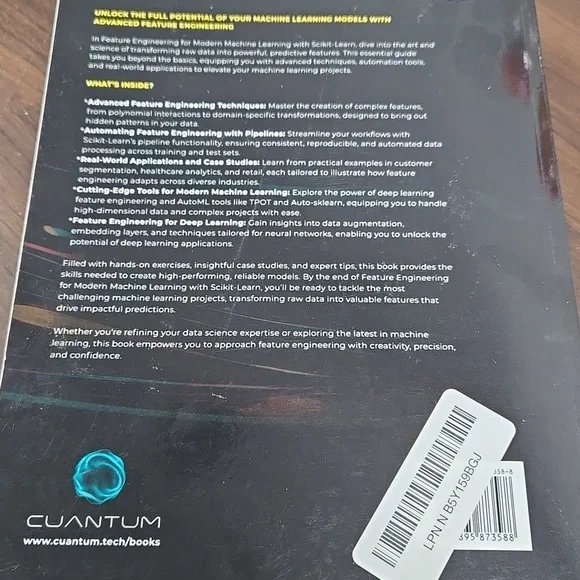 Feature Engineering For Modern Machine Learning with Scikit-learn Book 2 - Picture 2 of 7